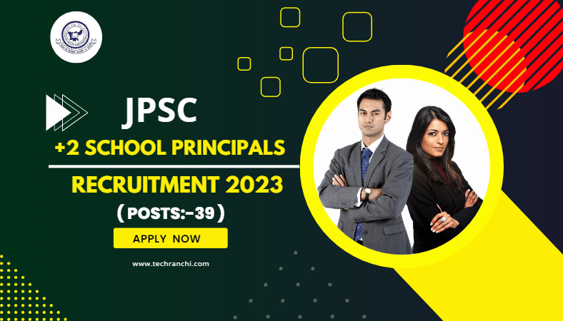 JPSC Principal Recruitment 2023