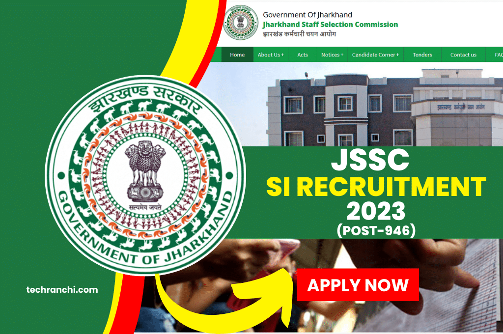 JSSC SI Recruitment 2023